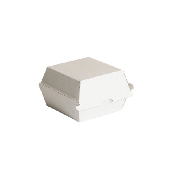 Enviro Burger box - PLAIN WHITE (250)